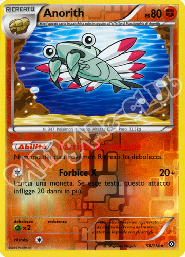 056 / 114 Anorith non comune foil reverse (IT) -NEAR MINT-