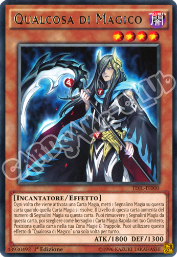 TDIL-IT000 Qualcosa Di Magico rara 1a Edizione (IT) -NEAR MINT-