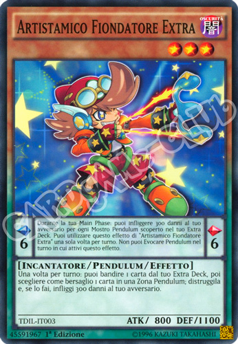 TDIL-IT003 Artistamico Fiondatore Extra comune 1a Edizione (IT) -NEAR MINT-