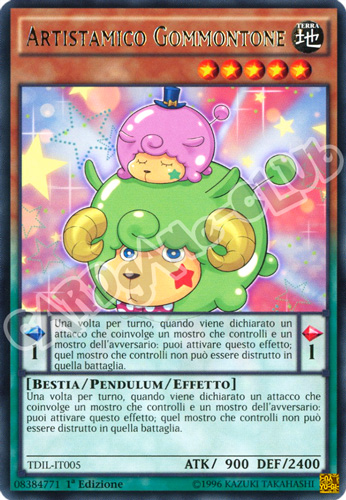 TDIL-IT005 Artistamico Gommontone rara 1a Edizione (IT)  -GOOD-