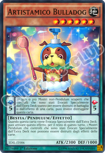 TDIL-IT006 Artistamico Bulladog comune 1a Edizione (IT) -NEAR MINT-