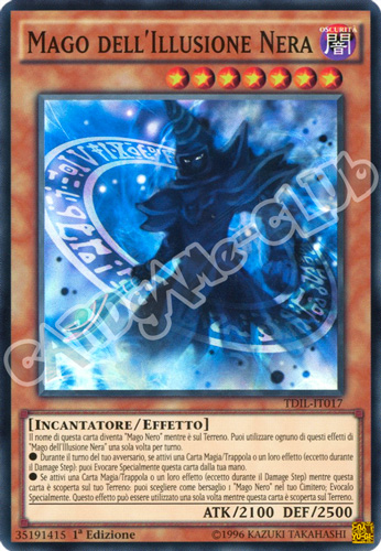 TDIL-IT017 Mago dell'Illusione Nera super rara 1a Edizione (IT) -NEAR MINT-