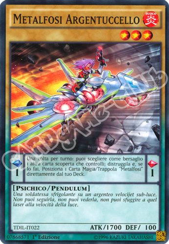 TDIL-IT022 Metalfosi Argentouccello comune 1a Edizione (IT) -NEAR MINT-