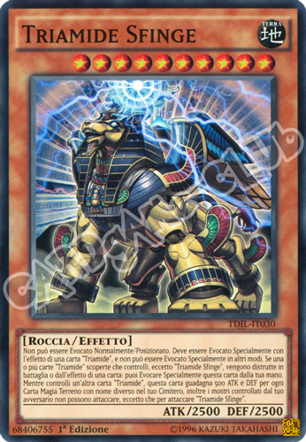 TDIL-IT030 Traimide Sfinge super rara 1a Edizione (IT) -NEAR MINT-