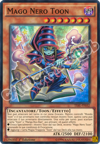 TDIL-IT032 Mago Nero Toon super rara 1a Edizione (IT) -NEAR MINT-