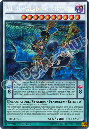 TDIL-IT046 Alto Padalino Nirvana rara segreta 1a Edizione (IT) -NEAR MINT-