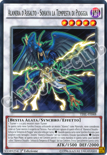 TDIL-IT048 Alanera D'Assalto - Sohaya La Tempesta Di Pioggia comune 1a Edizione (IT) -NEAR MINT-