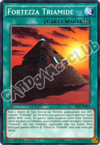 TDIL-IT062 Fortezza Triamide comune 1a Edizione (IT) -NEAR MINT-