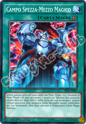 TDIL-IT067 Campo Spezza - Mezzo Magico comune 1a Edizione (IT) -NEAR MINT-