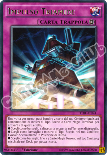TDIL-IT074 Impulso Triamide rara 1a Edizione (IT) -NEAR MINT-