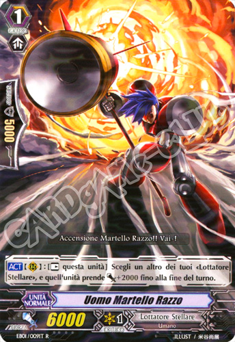 EB01-IT009 Uomo Martello Razzo rara foil (IT) -NEAR MINT-