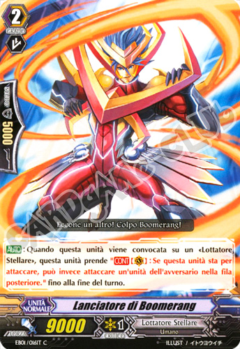 EB01-IT016 Lanciatore di Boomerang comune normale (IT) -NEAR MINT-