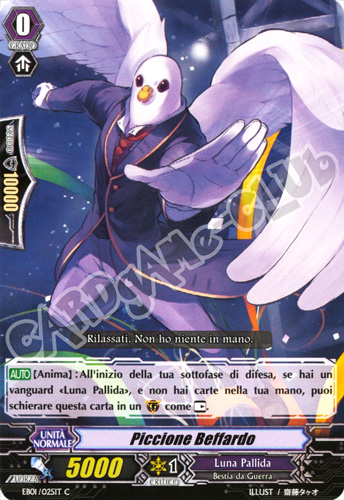 EB01-IT025 Piccione Beffardo comune normale (IT) -NEAR MINT-