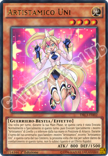 DRL3-IT002 Artistamico Uni ultra rara 1a edizione (IT) -NEAR MINT-