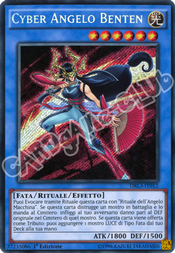 DRL3-IT012 Cyber Angelo Benten rara segreta 1a edizione (IT) -NEAR MINT-