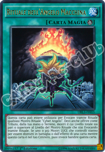 DRL3-IT015 Rituale dell'Angelo Macchina ultra rara 1a edizione (IT) -NEAR MINT-