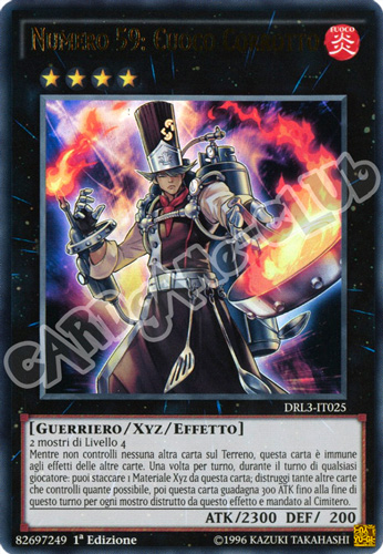 DRL3-IT025 Numero 59: Cuoco Corrotto ultra rara 1a edizione (IT) -NEAR MINT-