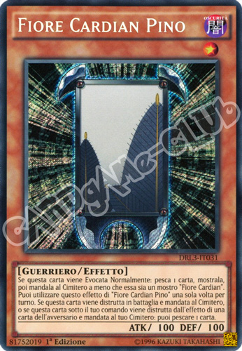 DRL3-IT031 Fiore Cardian Pino rara segreta 1a edizione (IT) -NEAR MINT-