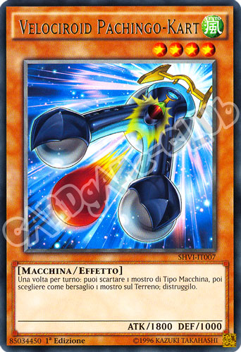 SHVI-IT007 Velociroid Pachingo-Kart rara 1a Edizione (IT) -NEAR MINT-
