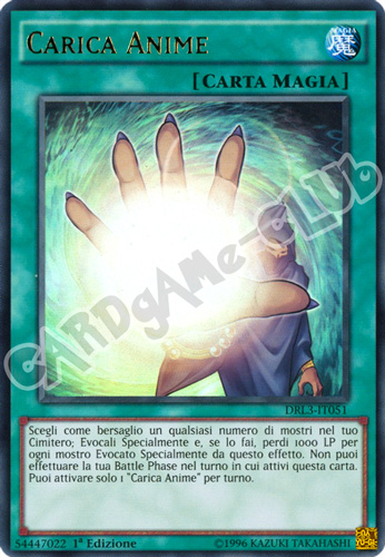 DRL3-IT051 Carica Anime ultra rara 1a edizione (IT) -NEAR MINT-