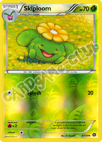 004 / 114 Skiploom non comune foil reverse (EN) -NEAR MINT-