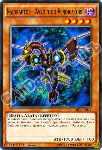 SHVI-IT014 Raidraptor - Avvoltoio Vendicatore comune 1a Edizione (IT)  -GOOD-