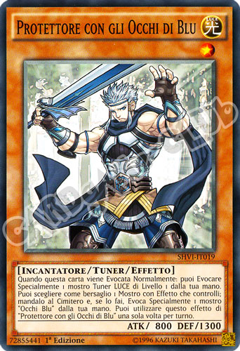 SHVI-IT019 Protettore con gli Occhi Blu comune 1a Edizione (IT) -NEAR MINT-