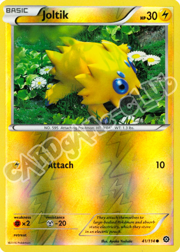 041 / 114 Joltik comune foil reverse (EN) -NEAR MINT-