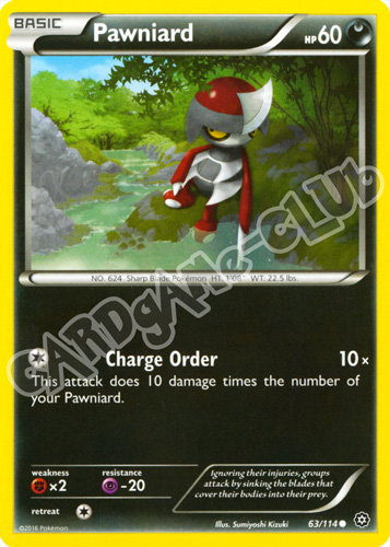 063 / 114 Pawniard comune normale (EN) -NEAR MINT-