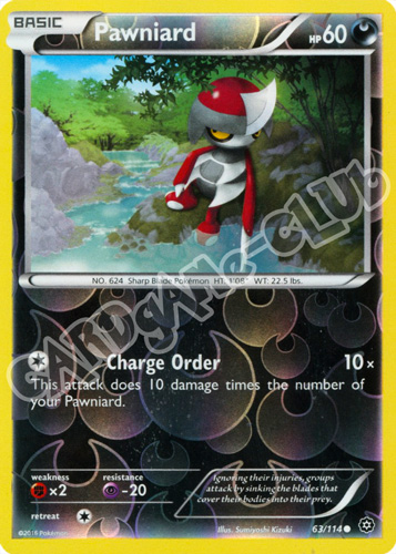 063 / 114 Pawniard comune foil reverse (EN) -NEAR MINT-