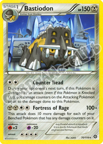 070 / 114 Bastiodon rara normale (EN) -NEAR MINT-