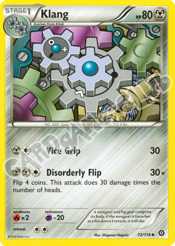 072 / 114 Klang non comune normale (EN) -NEAR MINT-