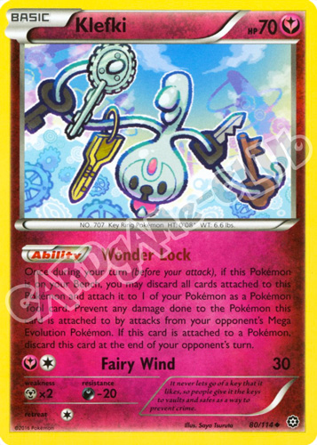 080 / 114 Klefki non comune normale (EN) -NEAR MINT-