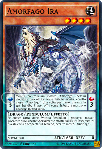 SHVI-IT028 Amorfago Ira comune 1a Edizione (IT) -NEAR MINT-