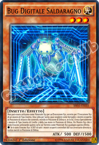SHVI-IT035 Bug Digitale Saldaragno comune 1a Edizione (IT) -NEAR MINT-
