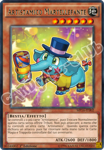 MP16-IT002 Artistamico Martellefante rara 1a Edizione (IT) -NEAR MINT-