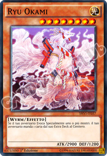 SHVI-IT037 Ryu Okami comune 1a Edizione (IT) -NEAR MINT-