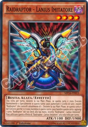 MP16-IT015 Raidraptor - Lanius Imitatore comune 1a Edizione (IT) -NEAR MINT-