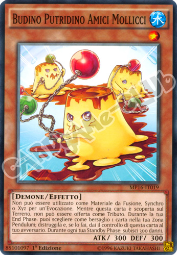 MP16-IT019 Budino Putridino Amici Mollicci comune 1a Edizione (IT) -NEAR MINT-