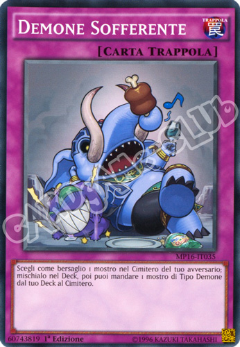 MP16-IT035 Demone Sofferente comune 1a Edizione (IT) -NEAR MINT-