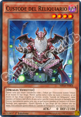 MP16-IT064 Custode del Reliquiario comune 1a Edizione (IT) -NEAR MINT-