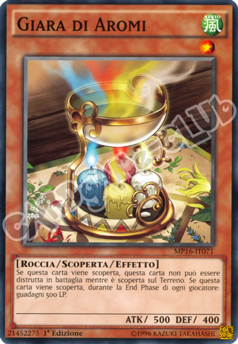 MP16-IT071 Giara di Aromi comune 1a Edizione (IT) -NEAR MINT-