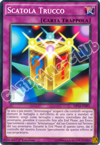 MP16-IT091 Scatola Trucco comune 1a Edizione (IT) -NEAR MINT-