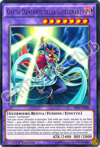 SHVI-IT046 Gatto Danzante della Lucelunare rara 1a Edizione (IT) -NEAR MINT-