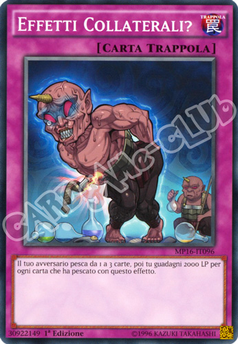 MP16-IT096 Effetti Collaterali? comune 1a Edizione (IT) -NEAR MINT-