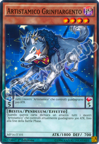 MP16-IT101 Artistamico Grinfiargento comune 1a Edizione (IT) -NEAR MINT-