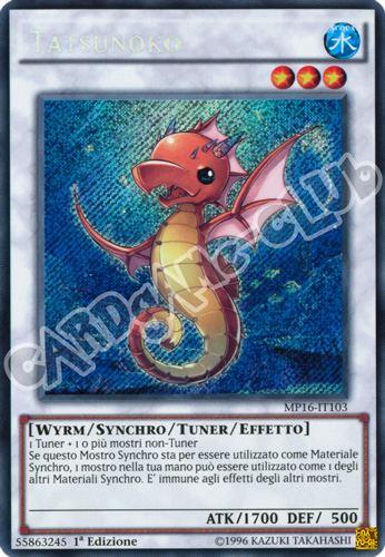 MP16-IT103 Tatsunoko rara segreta 1a Edizione (IT) -NEAR MINT-