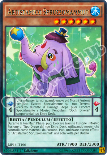 MP16-IT106 Artistamico Spruzzomammut rara 1a Edizione (IT) -NEAR MINT-