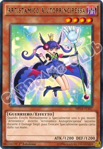 MP16-IT107 Artistamico Aiutoprincipessa rara 1a Edizione (IT) -NEAR MINT-