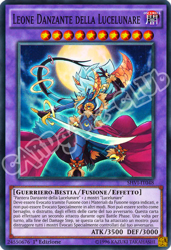 SHVI-IT048 Leone Danzante della Lucelunare super rara 1a Edizione (IT) -NEAR MINT-